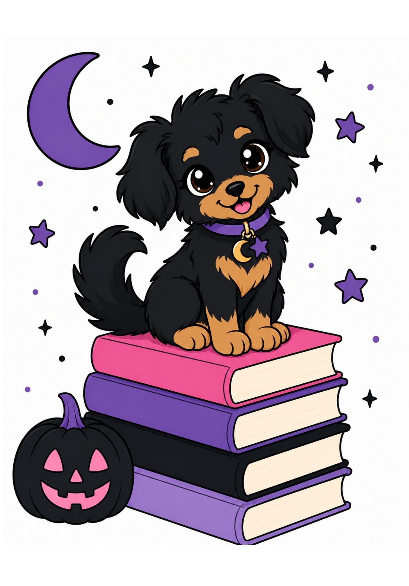 Bookish Journal for readers and writers A5 100 page lined journals featuring original art by Wendy Owens