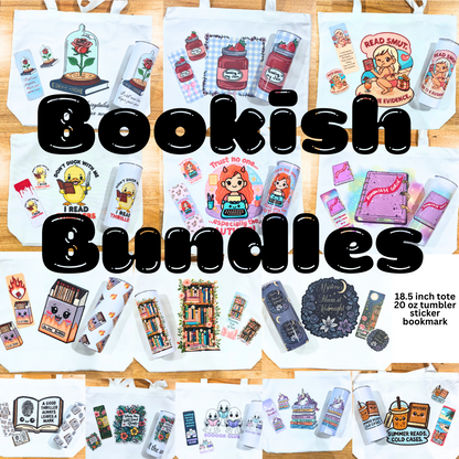 Book Lover’s Bundle featuring unique artwork by author, Wendy Owens