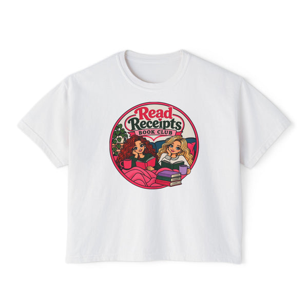 Read Receipts Book Club Women's Boxy Tee