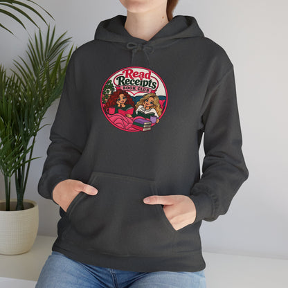 Read Receipts Retro Hoodie — Vintage Girlfriend Squad Graphic Sweatshirt