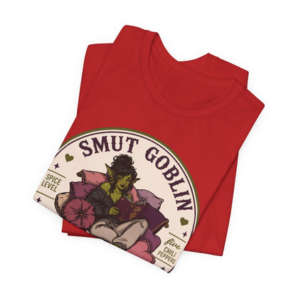 Smut Goblin Reading Club T-Shirt — Cute Goblin Book Lover Tee