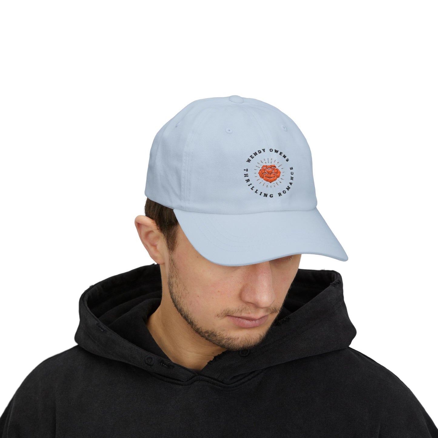Dad Cap — Healing Rose Embroidered Classic Baseball Hat