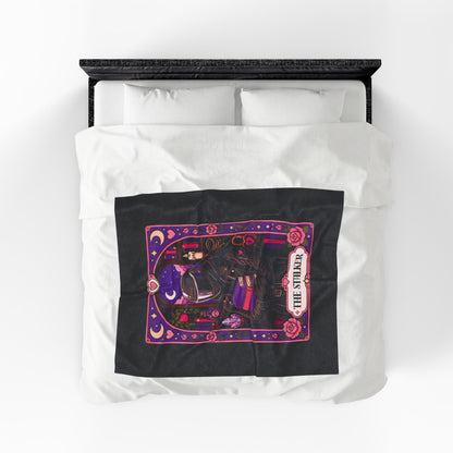 Plush Blanket The Stalker Bookish Tarot card