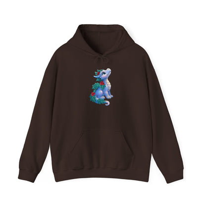 Holiday Dragon Hoodie — Cute Christmas Dragon Graphic Pullover