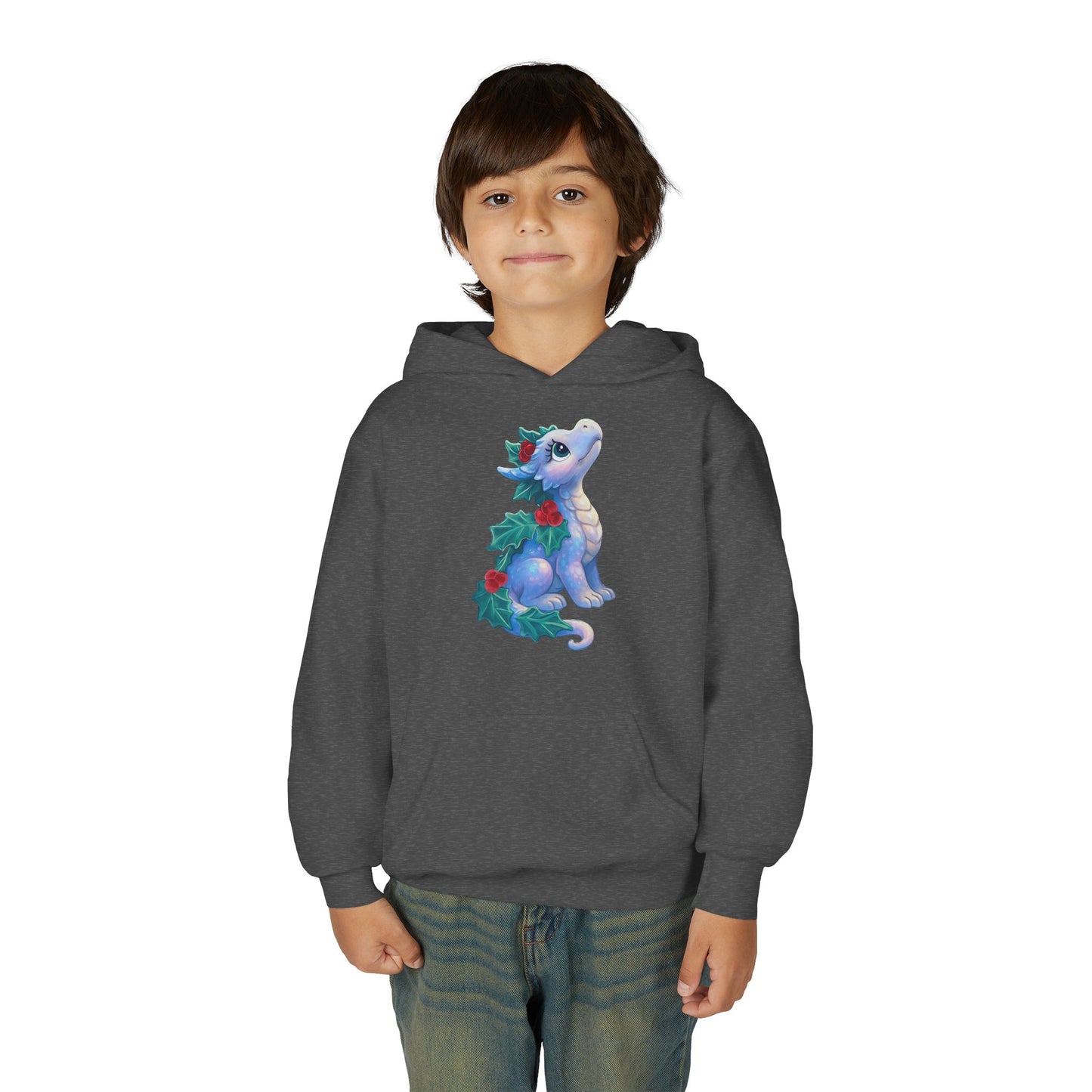 Emberly Youth Heavy Blend Hooded Sweatshirt
