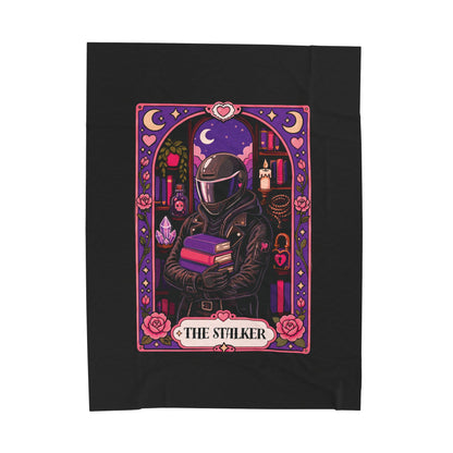 Plush Blanket The Stalker Bookish Tarot card