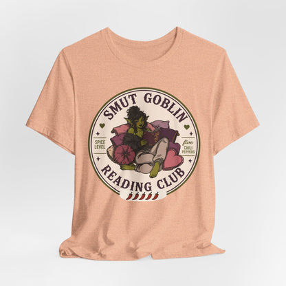 Smut Goblin Reading Club T-Shirt — Cute Goblin Book Lover Tee