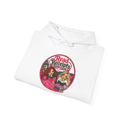 Read Receipts Retro Hoodie — Vintage Girlfriend Squad Graphic Sweatshirt