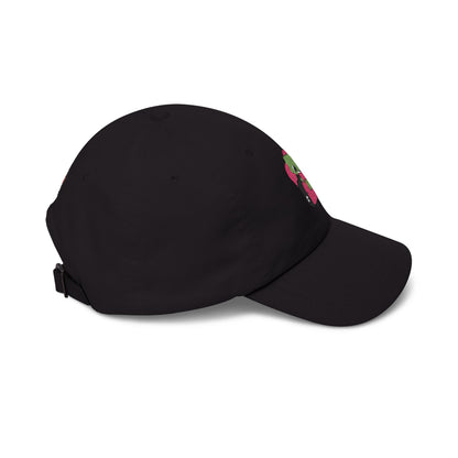 Cute Reading Zombie on Pink Armchair Embroidered Hat