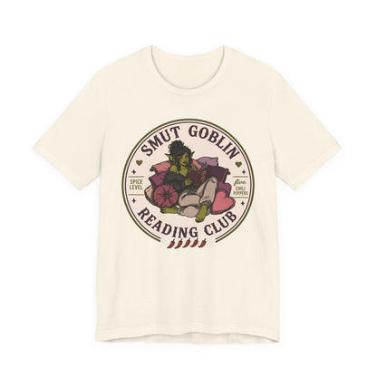 Smut Goblin Reading Club T-Shirt — Cute Goblin Book Lover Tee