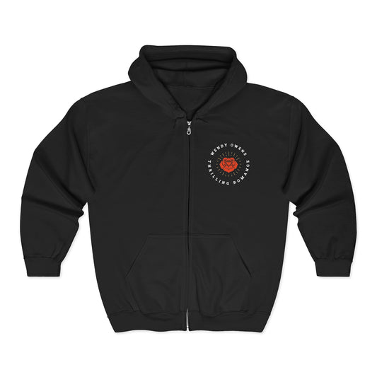 Wendy Owens Books Logo Zip Up Hoodie