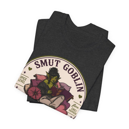 Smut Goblin Reading Club T-Shirt — Cute Goblin Book Lover Tee