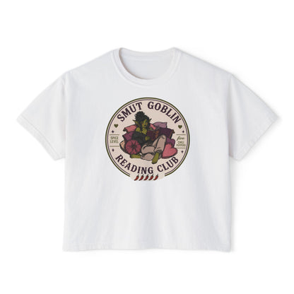 Smut Goblin Reading Club Boxy Tee