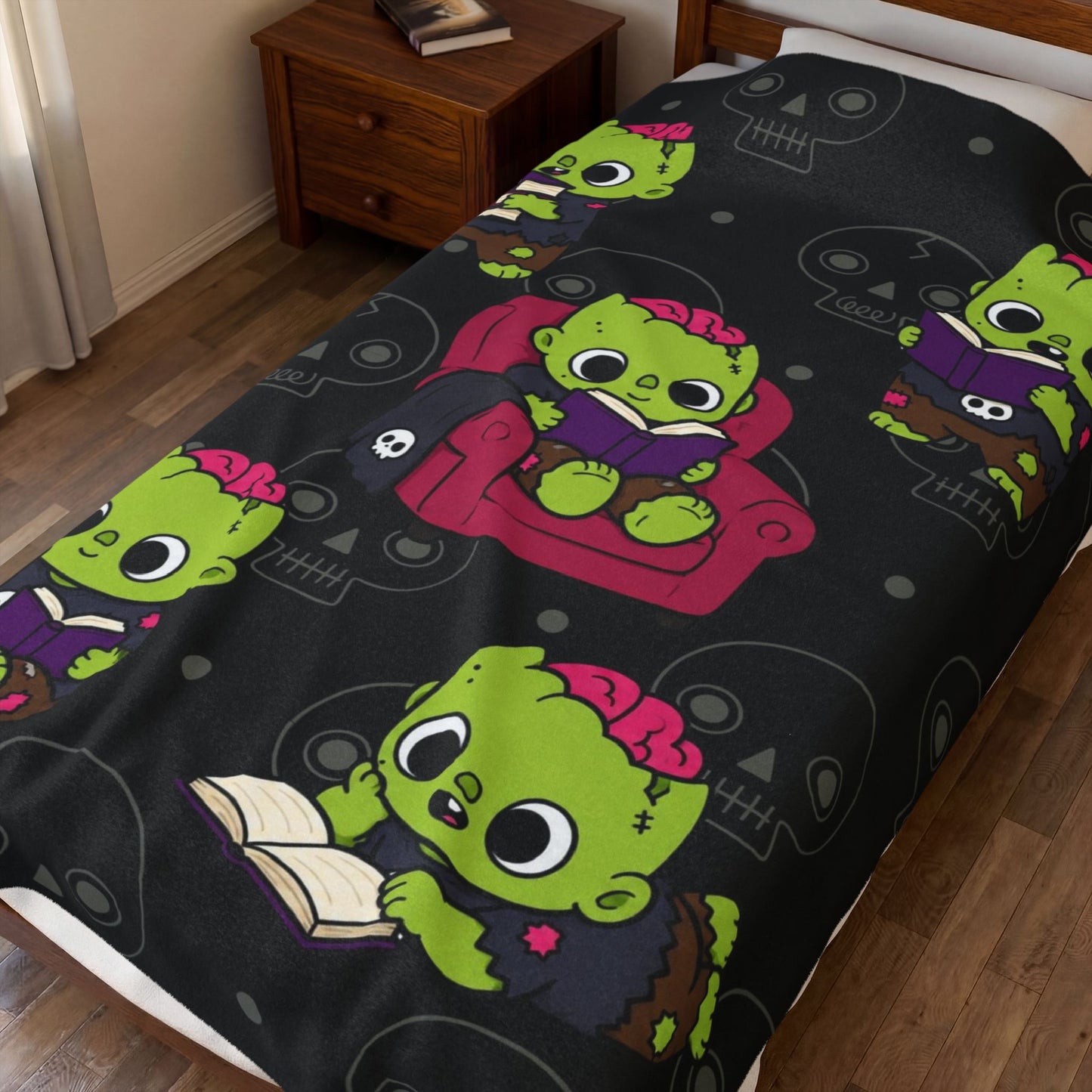 Reading Zombie Blanket