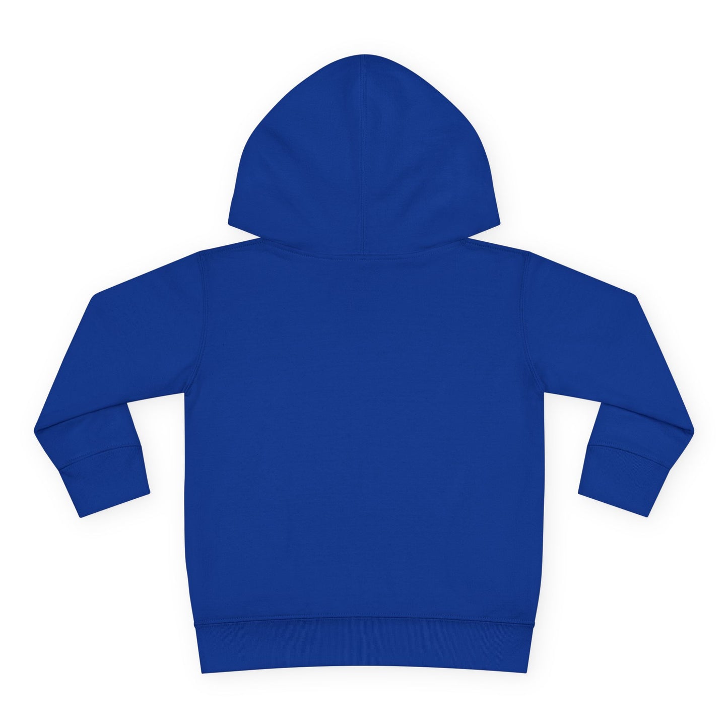 Toddler Hoodie — Cute Blue Baby Dragon with Holly Christmas Design