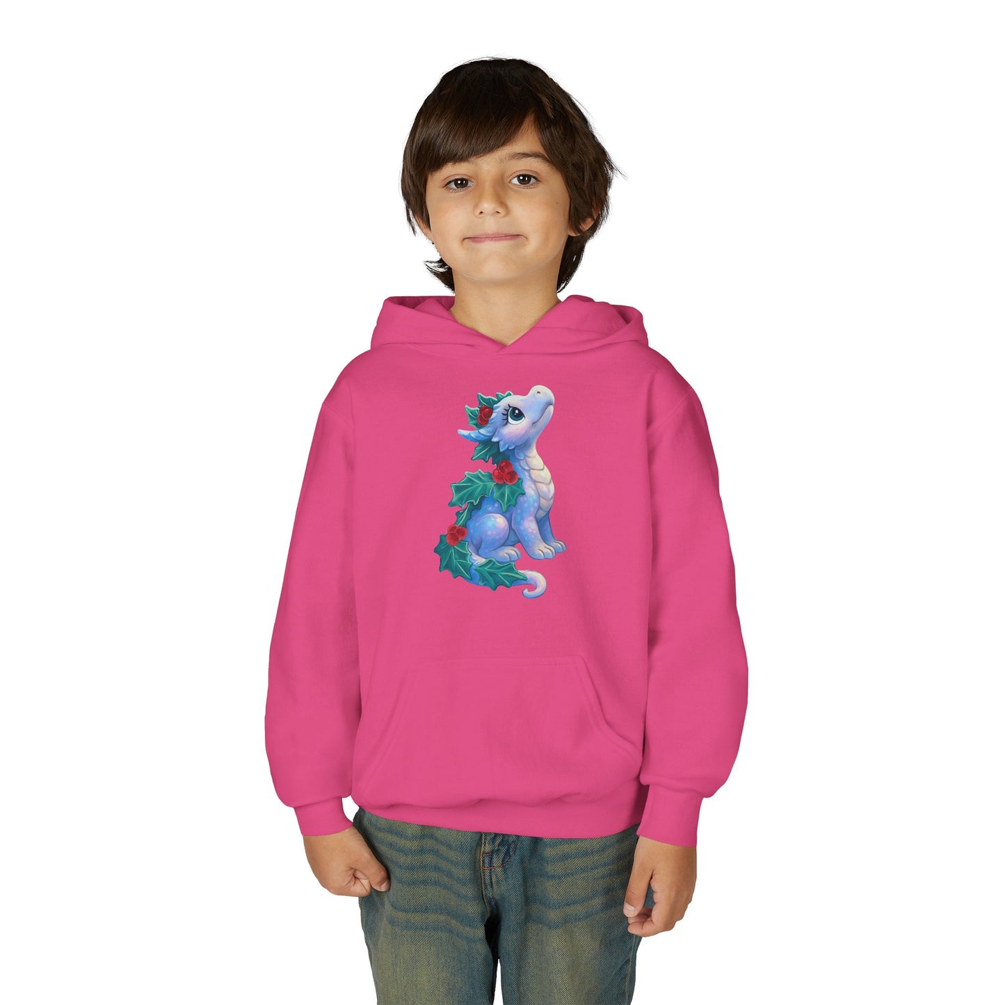 Emberly Youth Heavy Blend Hooded Sweatshirt
