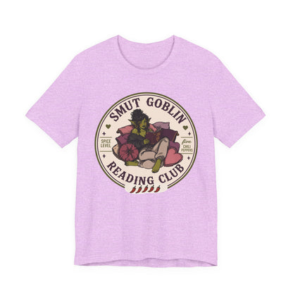 Smut Goblin Reading Club T-Shirt — Cute Goblin Book Lover Tee