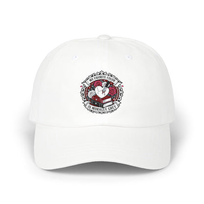 Morally Grey Embroidered Classic Baseball Hat
