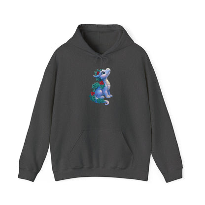 Holiday Dragon Hoodie — Cute Christmas Dragon Graphic Pullover