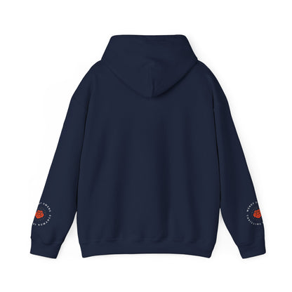 Wendy Owens Books Rose Emblem Hoodie — "Thrilling Romance" Graphic Pullover