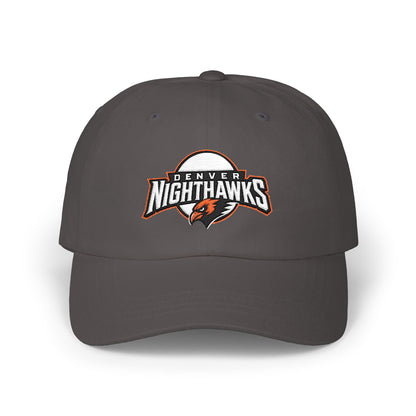 Denver Nighthawks Classic Dad Cap — Embroidered Sports Logo Hat