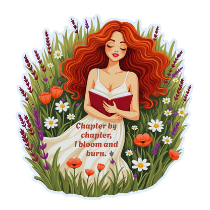 Bookish Vinyl Stickers – 3 Inch Waterproof Decals for Readers, Romantasy Fans, and Book Lovers | Bundle & Individual Options