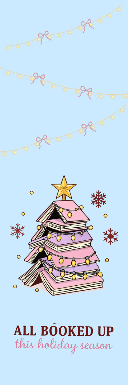 Laminated Holiday Bookmarks - Set of 4 designed by best selling author, Wendy Owens