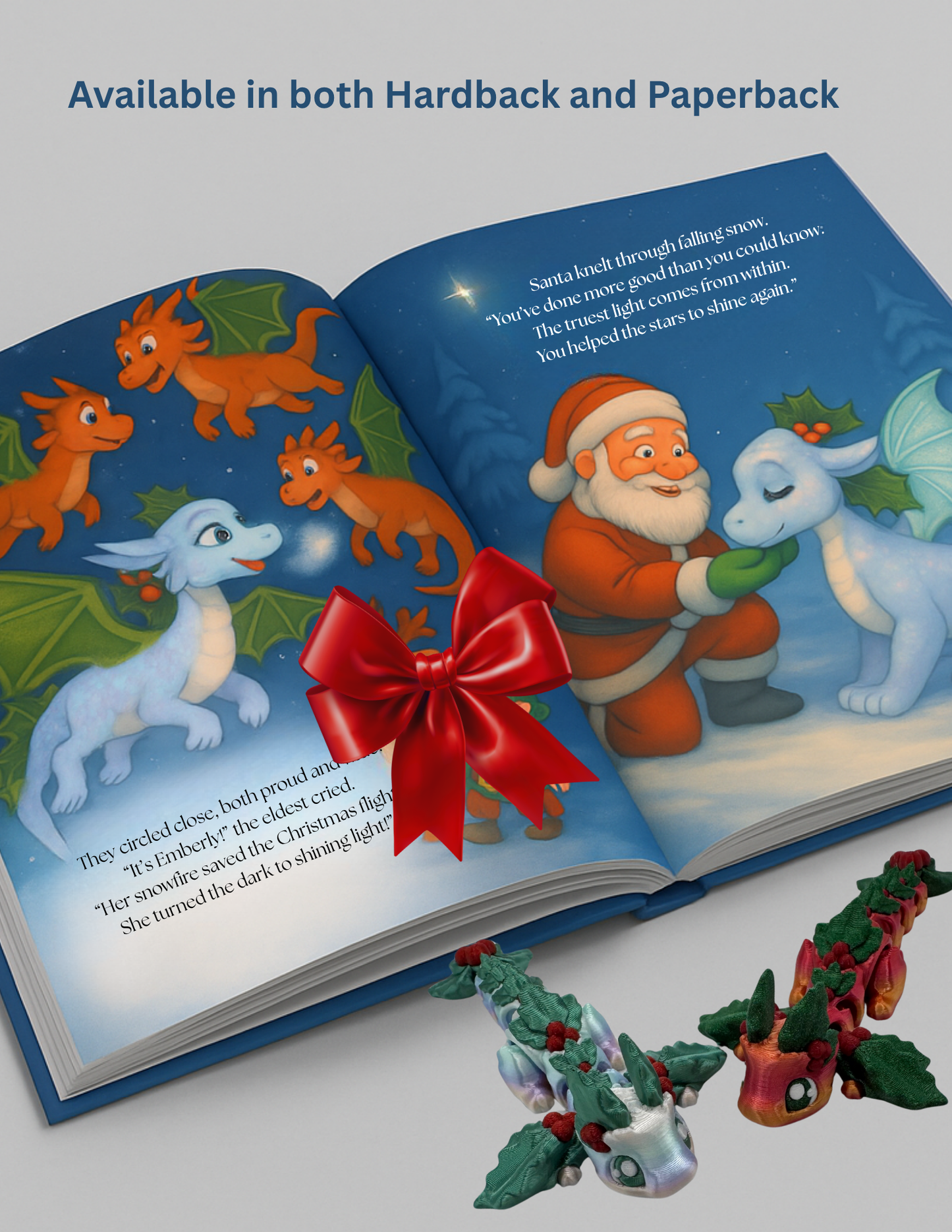 PRE-ORDER: Emberly: The Christmas Dragon Who Lost Her Spark Pre-Order Now — Ships Beginning November 26th!