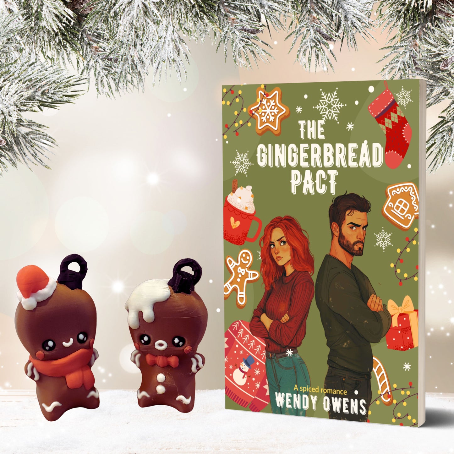 The Gingerbread Pact - 70 page short spicy Christmas short story with ornament option