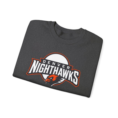 Denver Nighthawks Crewneck Sweatshirt – Vintage Sports Logo Pullover