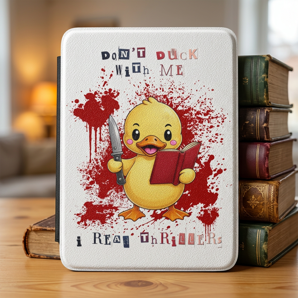Thriller Duck Kindle Case – 12th Gen 7" Paperwhite Cover – view 2