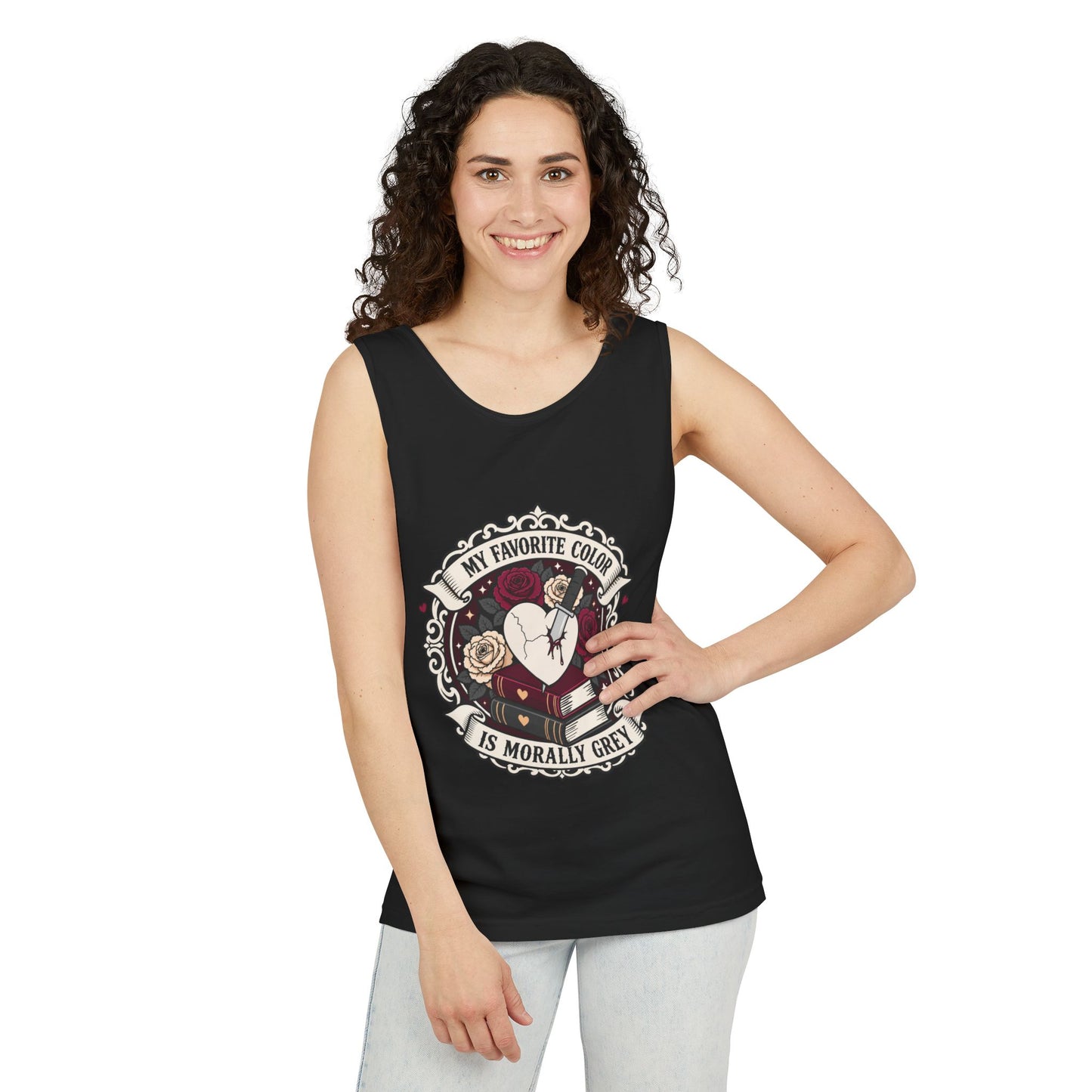 My Favorite Color is Morally Grey Tank Top  (no returns)