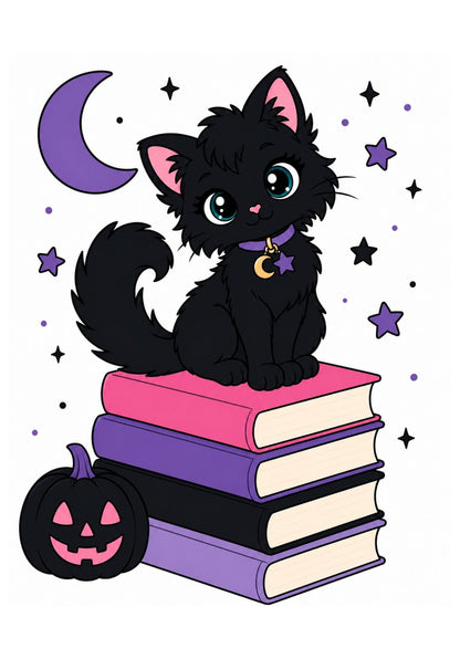 Bookish Journal for readers and writers A5 100 page lined journals featuring original art by Wendy Owens