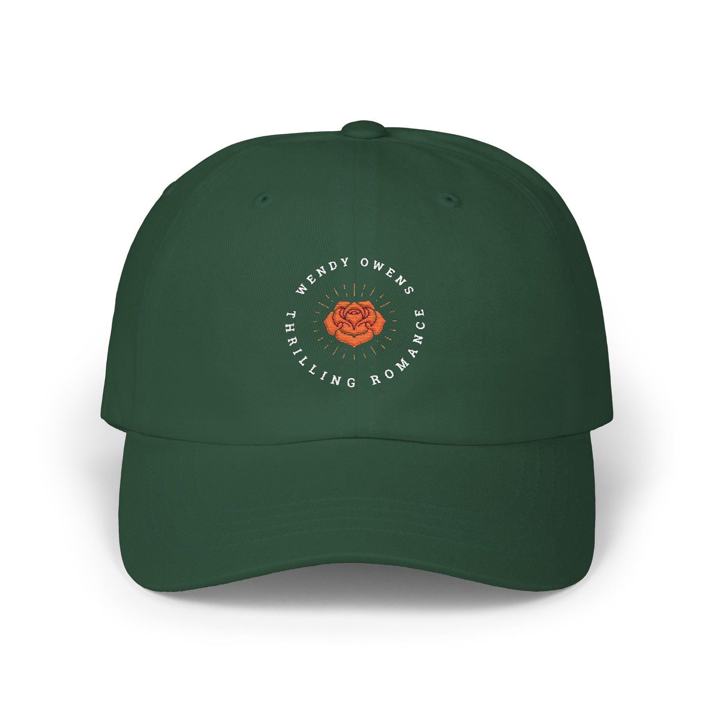 Dad Cap — 'Petals & Peace' Floral Embroidered Classic Dad Cap