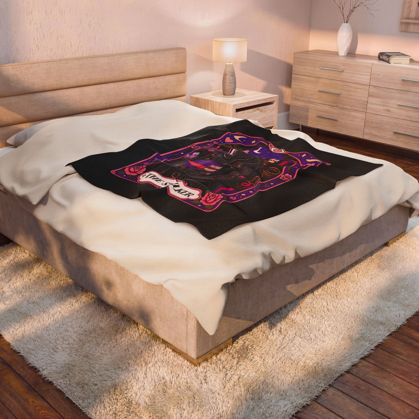 Plush Blanket The Stalker Bookish Tarot card