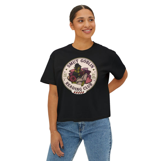 Smut Goblin Reading Club Boxy Tee