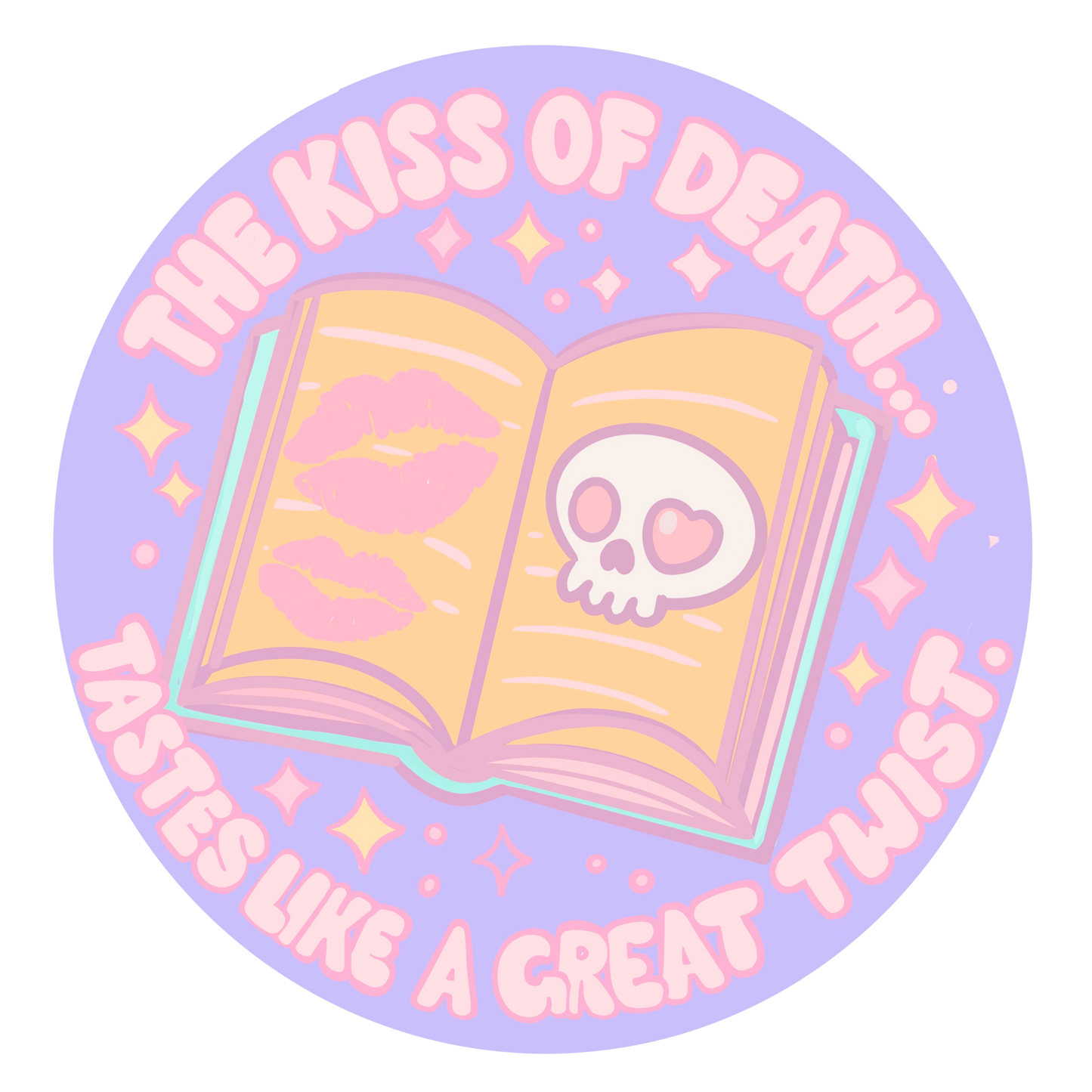 Bookish Vinyl Stickers – 3 Inch Waterproof Decals for Readers, Romantasy Fans, and Book Lovers | Bundle & Individual Options