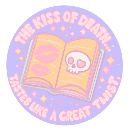 Bookish Vinyl Stickers – 3 Inch Waterproof Decals for Readers, Romantasy Fans, and Book Lovers | Bundle & Individual Options