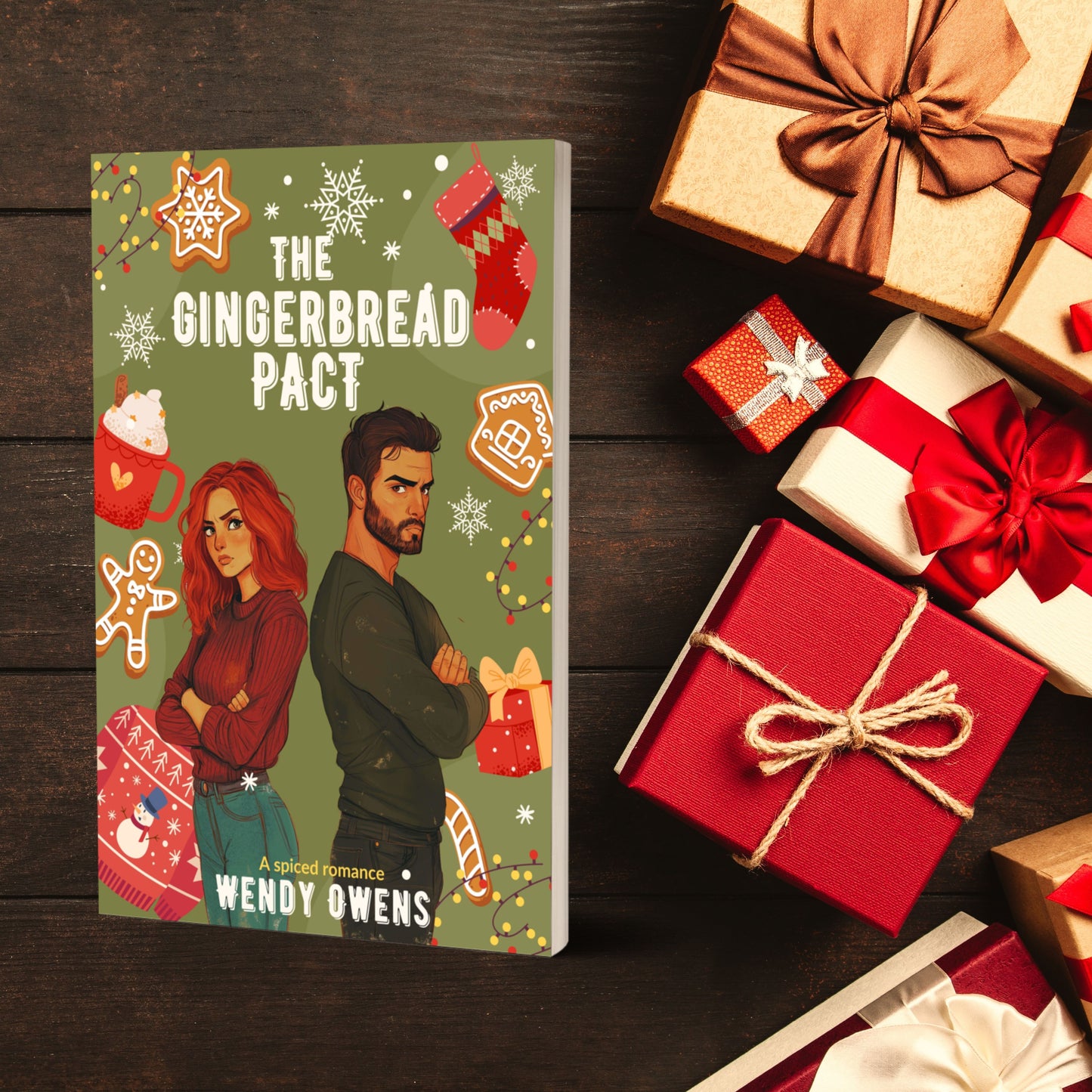 The Gingerbread Pact - 70 page short spicy Christmas short story with ornament option