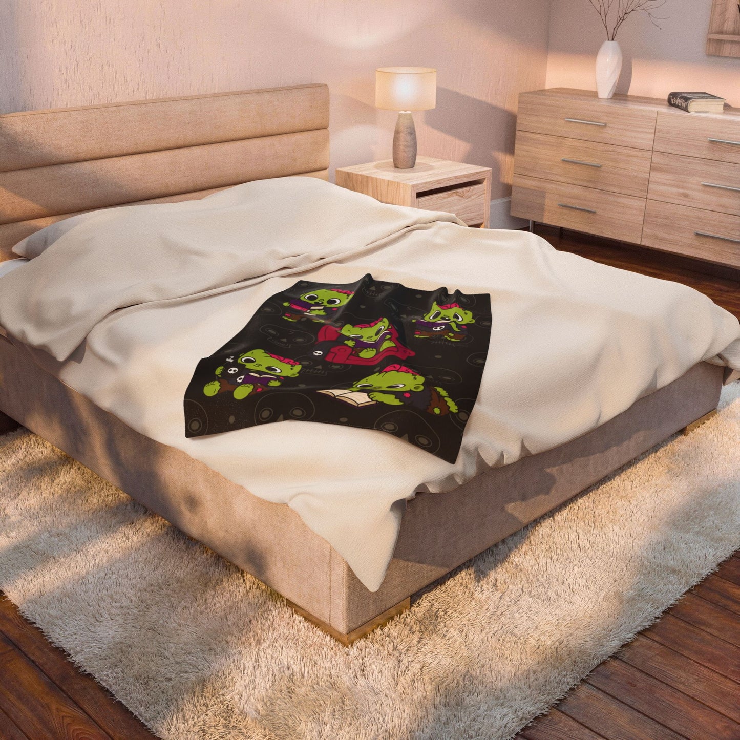 Reading Zombie Blanket