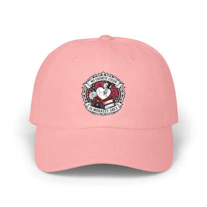 Morally Grey Embroidered Classic Baseball Hat