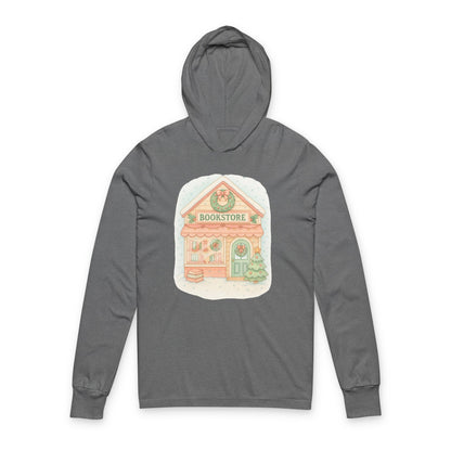 Bookstore Long Sleeve Hooded Shirt