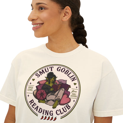 Smut Goblin Reading Club Boxy Tee