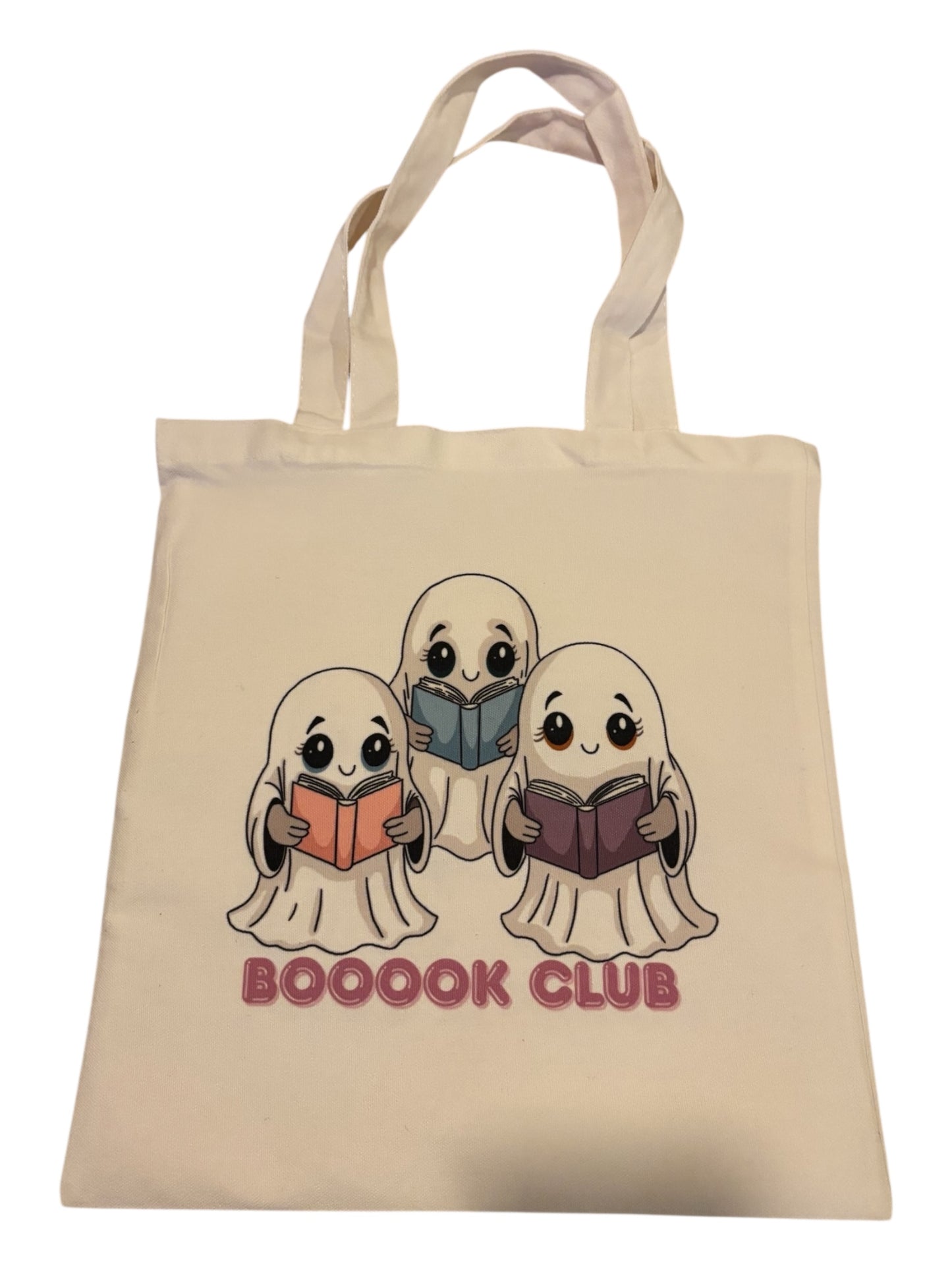 Small canvas Tote featuring double sided original print of a Wendy Owens Design