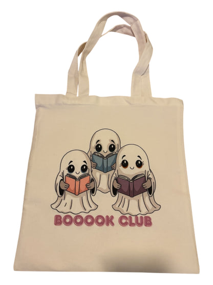 Small canvas Tote featuring double sided original print of a Wendy Owens Design