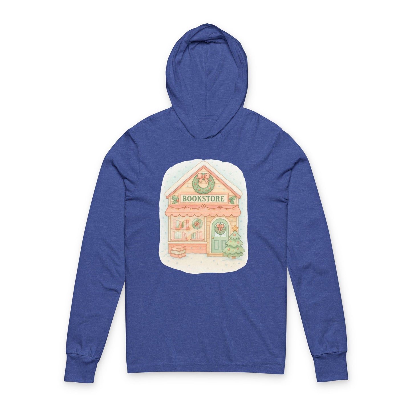 Bookstore Long Sleeve Hooded Shirt