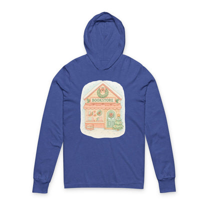 Bookstore Long Sleeve Hooded Shirt