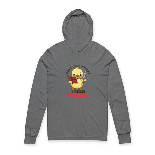 Thriller Duck  Long Sleeve Hooded Shirt