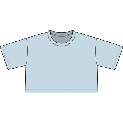 Denver Nighthawks Cropped T-Shirt — Women’s Team Logo Crop Tee