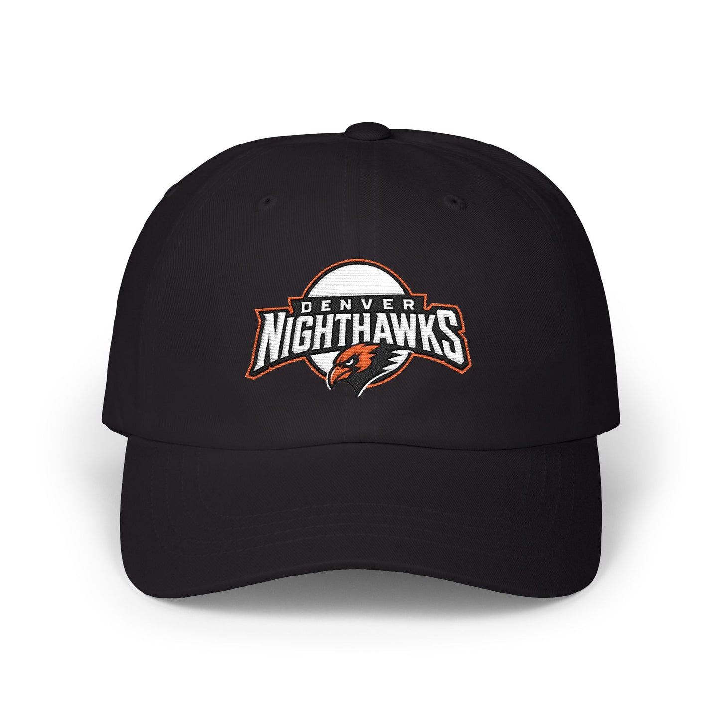 Denver Nighthawks Classic Dad Cap — Embroidered Sports Logo Hat